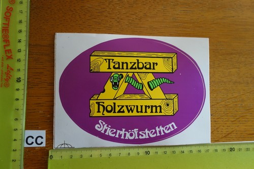 Alter aufkleber bühne band - alter,