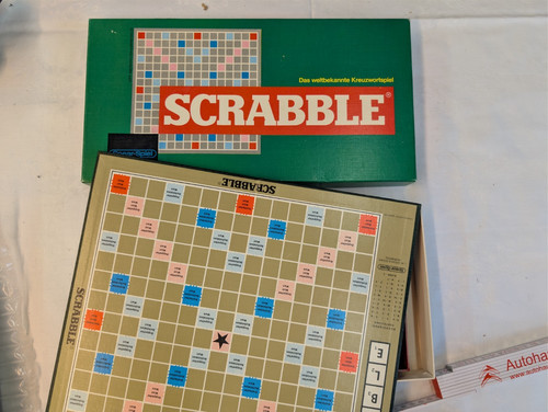 Gesellschaftsspiels scrabble - gesellschaftsspiels,