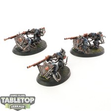 Skaven - 3 Warplock Jezzails -