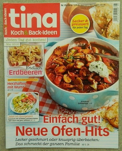 Zeitschrift tina koch - "tina",