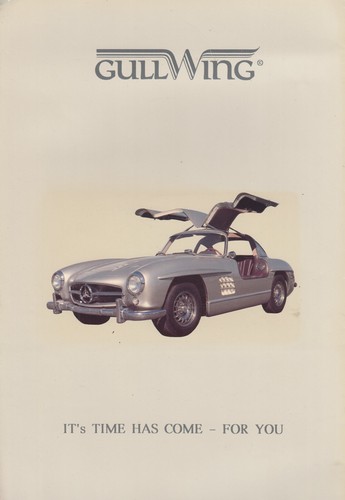 Mercedes gullwing replica - mercedes, sl