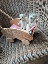 Puppenwagen alt aus Holz