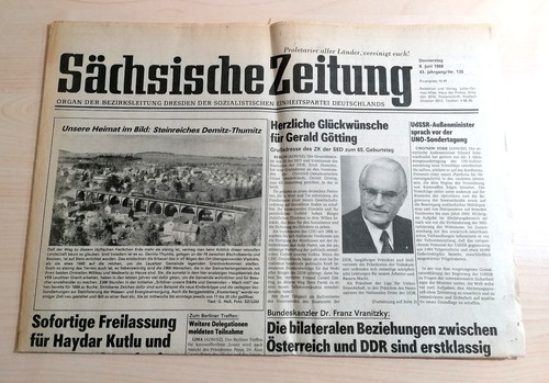 Ddr sächsische zeitung - sächsische,