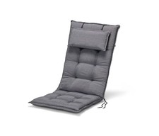Sun Garden Hochlehnerauflage, hellgrau - B-Ware sehr gut