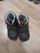 KAVAT Schuhe Kurzstiefel Gr 22 Leder gefüttert Winterschuhe Winter Stiefel Baby