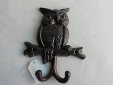 Gusseisen Haken Wandhaken Eule