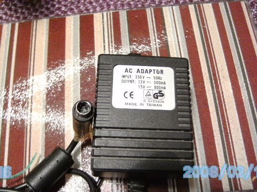 Adaptor 500 ma - ac, v