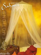 Moskitonetz "SAHARA" 12,5x2,5m Betthimmel Baldachin  Mückennetz  Vorführer