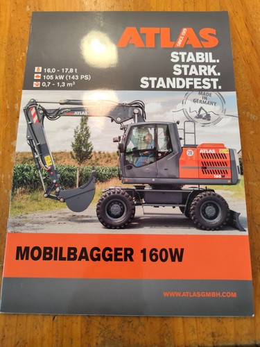 Atlas mobilbagger 160w - mobilbagger,