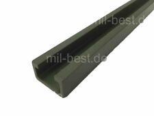100 cm Alu Profil Schiene "C-Schiene"  f. Schubladen Bundeswehr Kabine Shelter