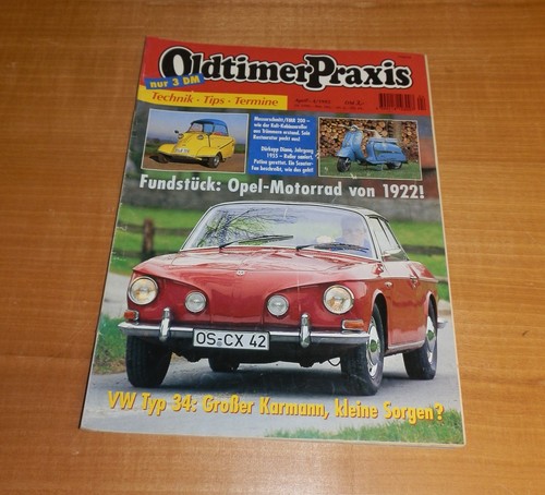 Oldtimer praxis 1995 - 4/1995,, vw