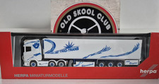 Herpa Lkw Scania CS V8 Trio Trans 3 Achser 