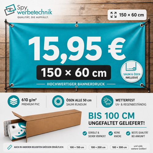 Werbebanner pvc 610g - werbebanner,