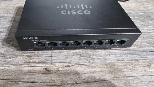 Cisco sg110d port gigabit - sg110d-08, 8-port