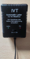 IVT Automatik Ladegerät 2V 6V 12V Blei Akku  Batterie Lader