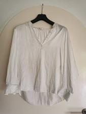 H&M Damen Satin Bluse Gr. 36