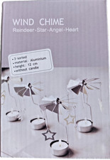 Teelichtpyramide Weihnachtspyramide für Teelicht-Kerze, Motiv "Stern