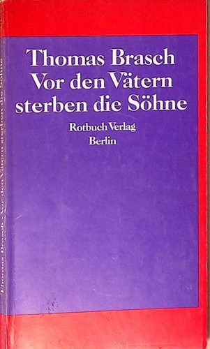 Vor den vätern sterben - vor,