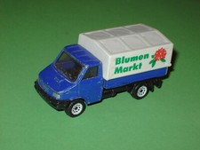 Siku Iveco Kleintransporter LKW 0840 Blumenmarkt  bespielt, guter Zustand
