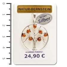 Bernstein anhänger modern - bernstein,