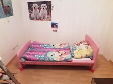 Kinderbett Mammut rosa massivholz 