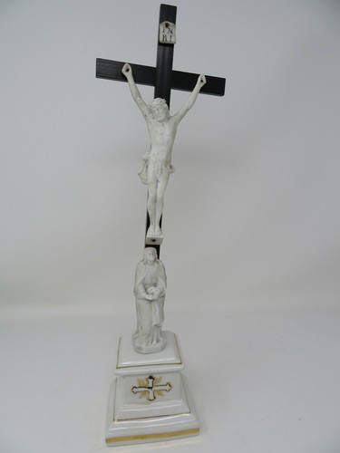 Sehr altes kreuz - mit, madonna
