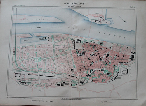 Stadtplan mainz original - stadtplan,