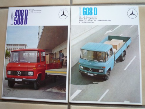 Mercedes prospekte 408 l - 408,