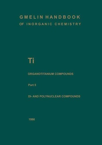 Gmelin handbook inorganic - gmelin,