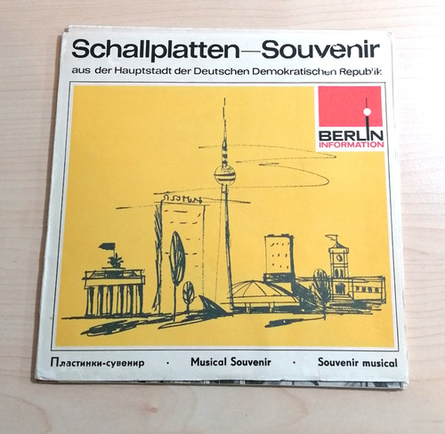 Ddr schallplattensouvenir - ddr,