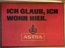 Astra Bier St Pauli Fußmatte, 60x80cm