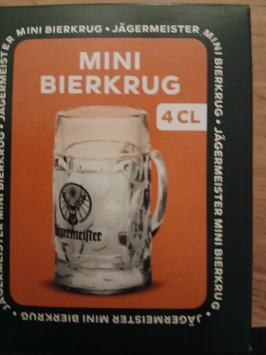 Jägermeister mini bierkrug - jägermeister,