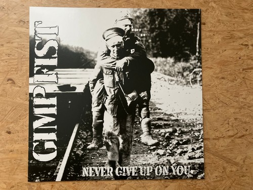 Gimp fist never give - give, up