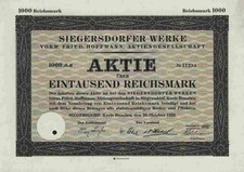Siegersdorfer Werke 1933