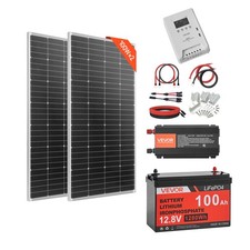 VEVOR 400W 12V Solarpanel