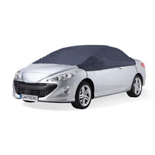 CARTREND Halbgarage Auto Autoabdeckung Abdeckplane Schutzhülle Autoplane blau