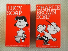 Sammlerstück-Set: The Peanuts – Lucy und Charlie Brown als Seifenstück - RAR!