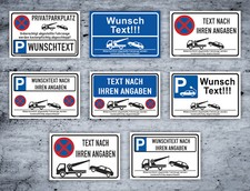 Parken verboten Schild