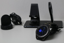 Samsung Gear S3 Frontier Smartwatch + Ladestation (Android, Schwarz)