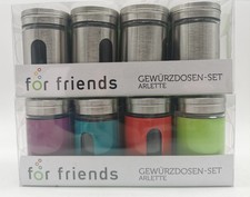 8 x Gewürzdosen ⭐ Edelstahl