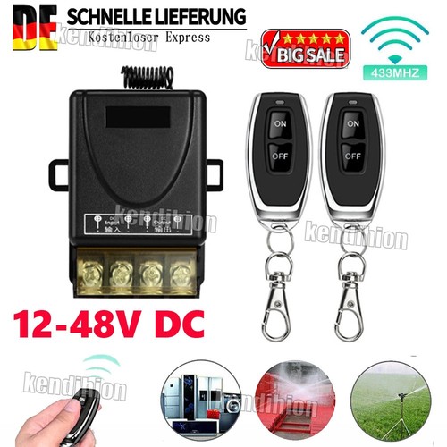Funkschalter dc12v 48v - funkschalter, dc12v~48v