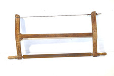 Gestellsäge Spannsäge Vintage Handsäge Holzsäge Zimmerei Schreiner Tischler