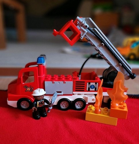 Lego duplo feuerwehrauto - feuerwehrauto, mit