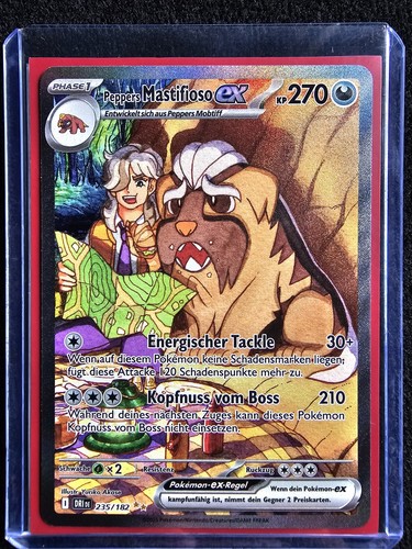 Pokemon peppers mastifioso - pokemon, ex