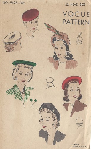 1940er vintage vogue - 1940er,