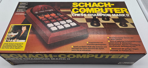 Vintage schachcomputer chess - vintage,