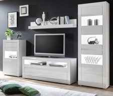 Wohnwand "Nobile" in Hochglanz