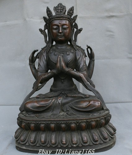 Tibetische lila bronze - 18.8'',