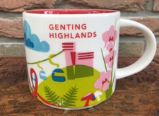 Starbucks City Mug Tasse You Are Here YAH Genting Highlands Malaysia 14oz NEU