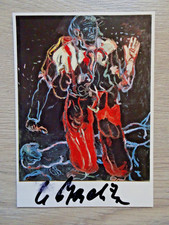 Autogramm georg baselitz auf - autogramm,
